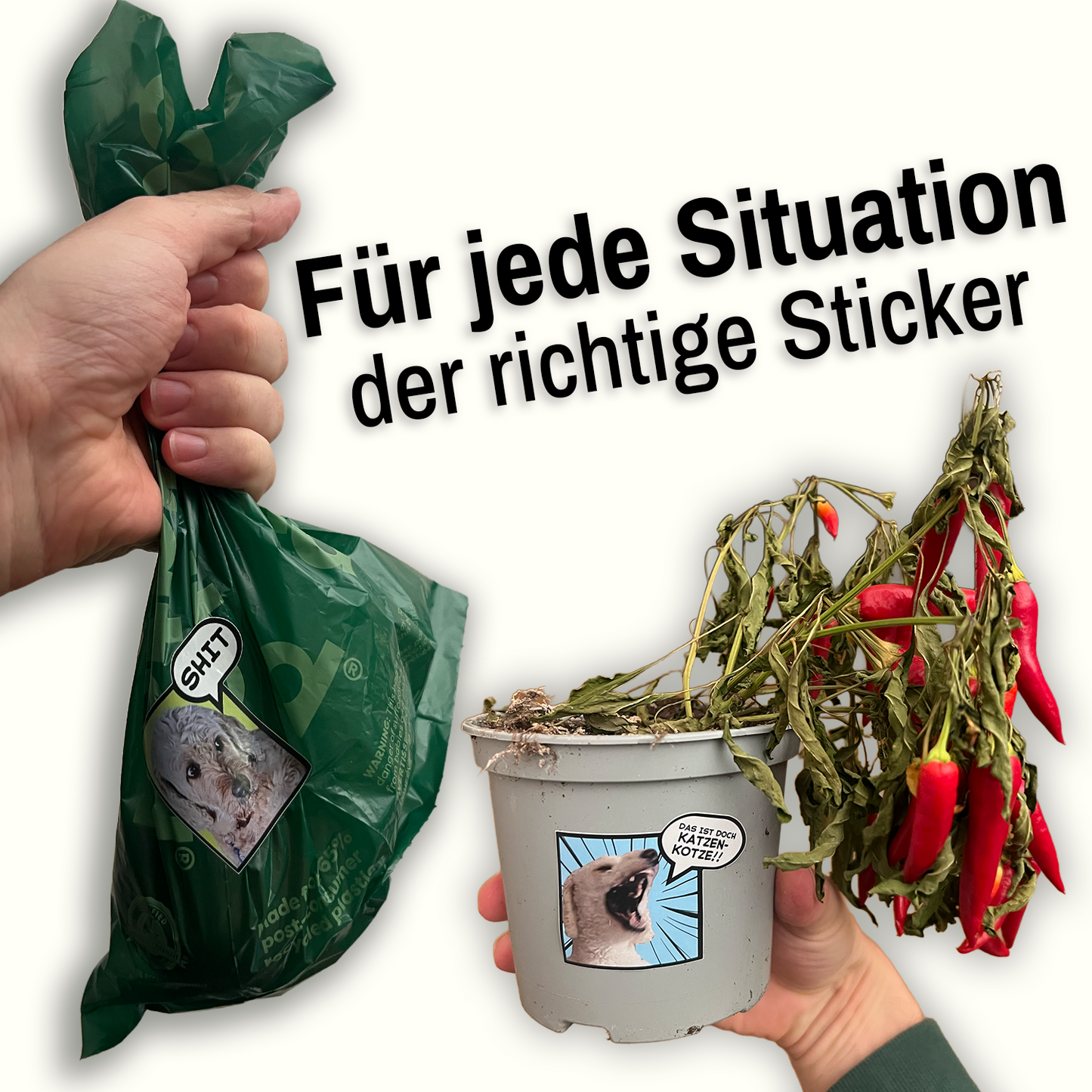 Holly's verrückter Stickerbogen - A4